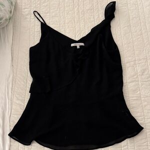 Naked Zebra Elegant Black Going Out Top